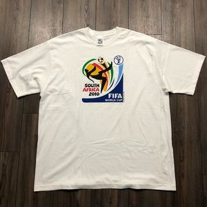 White 2010 FIFA World Cup Shirt